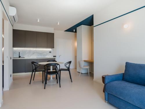 Η κουζίνα ή μικρή κουζίνα στο Magnolia Studio Appartamento Marina di Carrara
