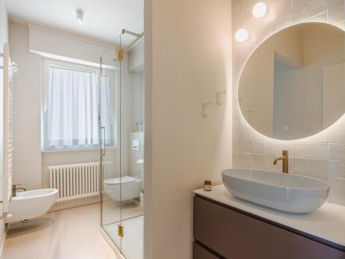 Ένα μπάνιο στο Magnolia Studio Appartamento Marina di Carrara