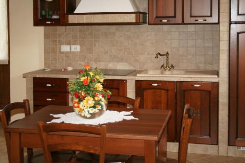 A kitchen or kitchenette at Il Podere di Francesco