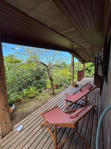 Μπαλκόνι ή βεράντα στο Le Jardin Tropical