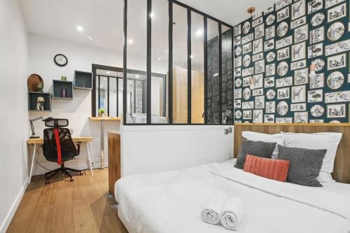 Elegant bright studio in prestigious 7th arrondissement