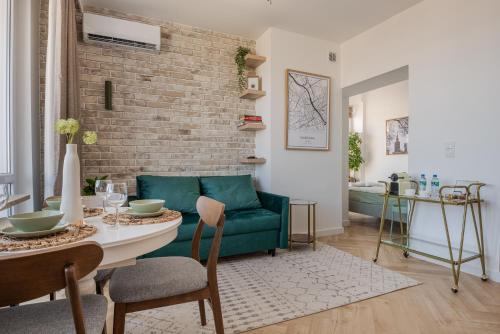 Tamka Center Residence z widokiem na Warszawę