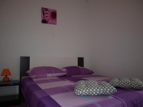 Postel nebo postele na pokoji v ubytování Apartment Luna