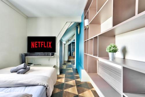 Le Marais Superb Apartment Terrace Paris Free Netflix