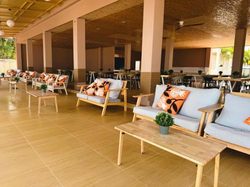 O zonă de relaxare la De Mer Resort Rayong