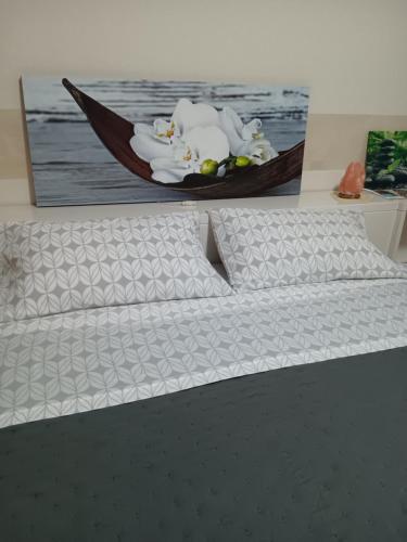 a picture of a bed in a room at Il Sentiero in Verona