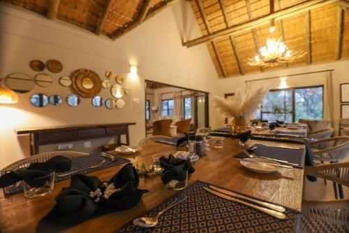 Χώρος καθιστικού στο Xanatseni Private Camp