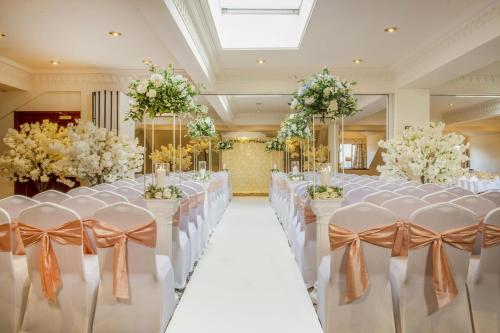 Гостиная зона в Bosworth Hall Hotel & Spa