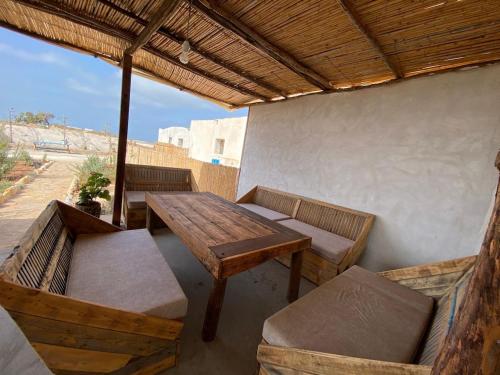 Posezení v ubytování Sunrise Cap Sim