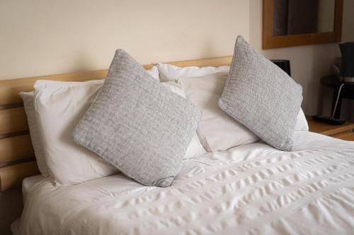 Cama o camas de una habitación en Top Hoose Amble