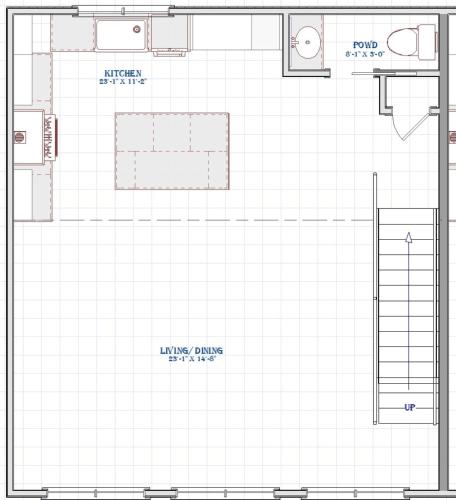 a floor plan of a small bathroom with at 2 Bd - Bourbon Lovers Dream - Clemson & Greenville in Easley
