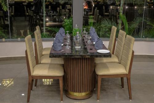 Restaurace v ubytování Seven Sky Clarks Exotica