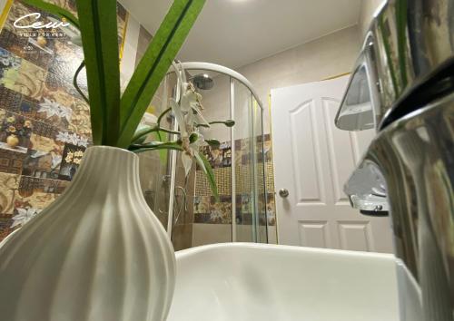 Koupelna v ubytování C7 Rock Garden Villa วิลล่า