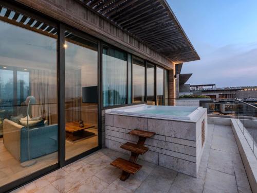 Uma varanda ou terraço em Sofitel Barú Cartagena