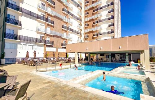 Hồ bơi trong/gần diRoma Spazzio direto com o Grupo diRoma com acesso ao Acqua Park e Café da manhã