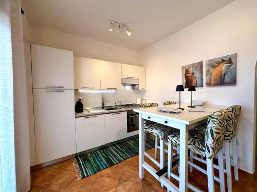 Dapur atau dapur kecil di Casa A-Danieli