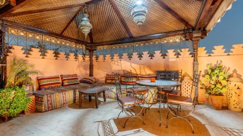 Riad Ghali Hotel & SPAにあるシーティングエリア