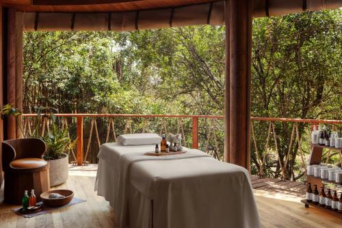 Balkoni atau teres di The Ritz-Carlton, Masai Mara Safari Camp