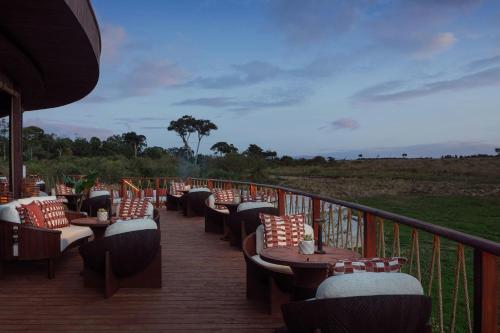 Balkoni atau teres di The Ritz-Carlton, Masai Mara Safari Camp