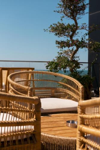 Un balcón o terraza de Hotel Amelia Mare