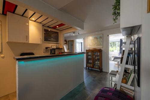 Una cocina o cocineta en The Herring House