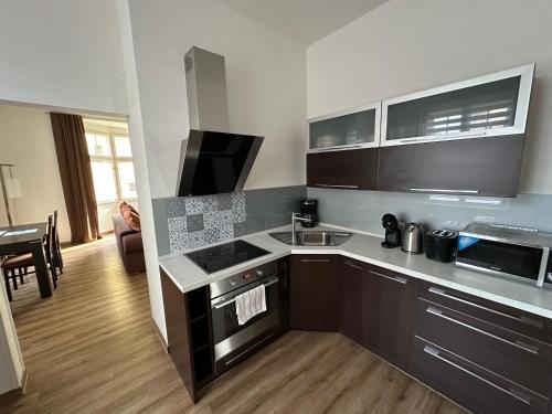 Dapur atau dapur kecil di Villa Serena