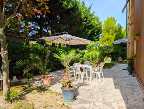 Κήπος έξω από το Giardino al mare 2 min dal Mare Giardino Wifi AC