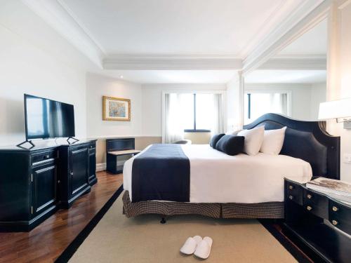 Katil atau katil-katil dalam bilik di Grand Mercure Sao Paulo Ibirapuera