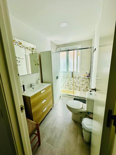 Habitación para 1 persona en luminoso apto a 5 minutos de la playa