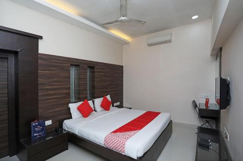 Katil atau katil-katil dalam bilik di Hotel O South Fern