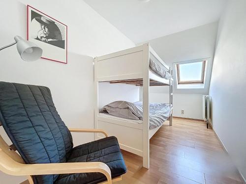 Postel nebo postele na pokoji v ubytování De Ster apartment for 6 people