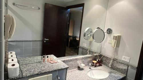 Ванная комната в FlatScape 1113 - Flat Aconchegante na Chácara Santo Antônio - Verbo Divino