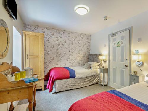 Ένα ή περισσότερα κρεβάτια σε δωμάτιο στο 12 Bed in Capel Curig 93368