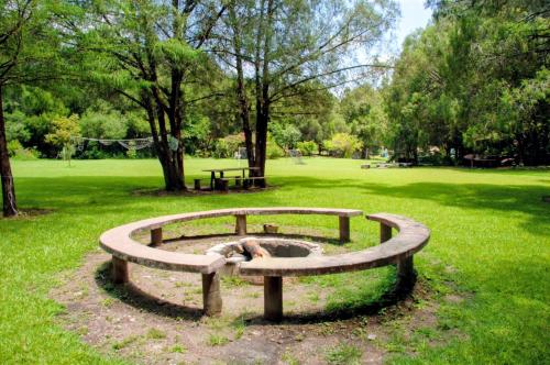 Zahrada ubytování Campamento y parque Niltse
