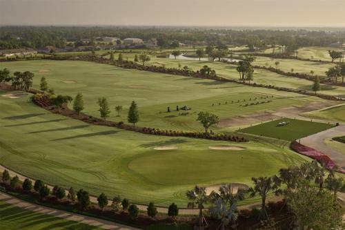 an aerial view of the golf course at the resort at Sunseeker Resort Florida Gulf Coast, Curio Collection Hilton in Port Charlotte