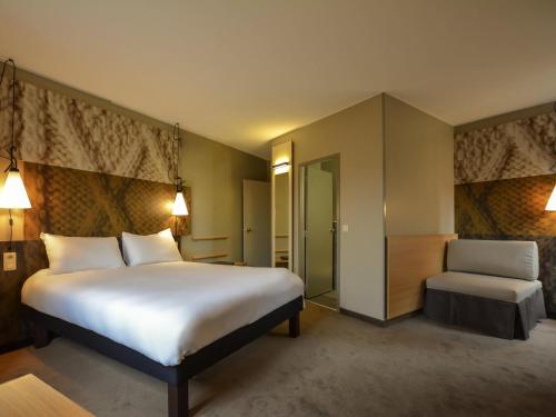 Cama o camas de una habitación en ibis Gent Centrum St. Baafs Kathedraal