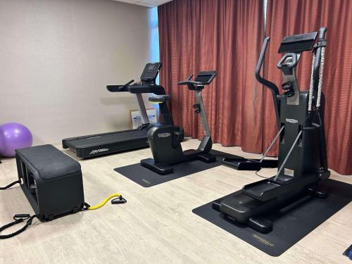 Fitnesscentret og/eller fitnessfaciliteterne på Novotel Bayeux