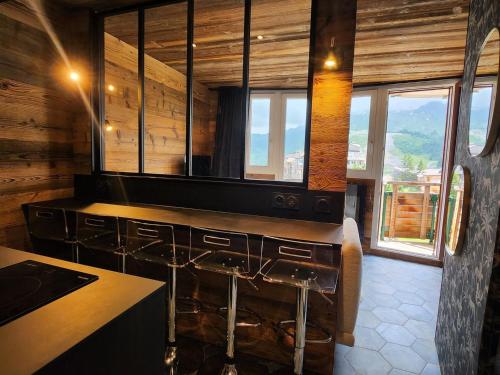 Charmant studio rénové à Avoriaz, 4 pers, plein sud