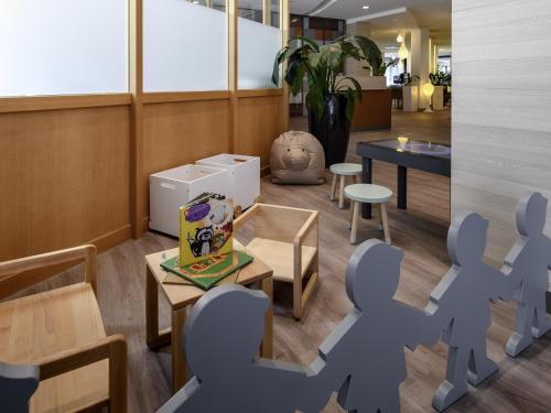 Χώρος καθιστικού στο Novotel Frankfurt City