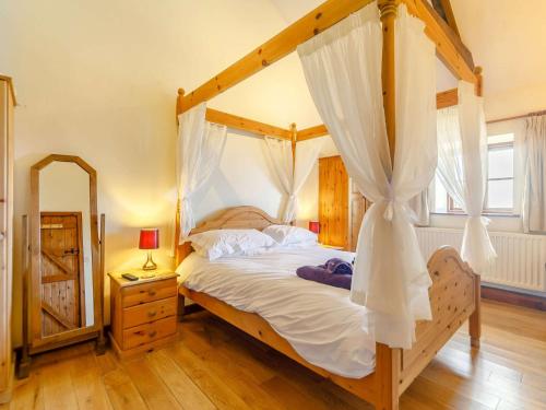 Ένα ή περισσότερα κρεβάτια σε δωμάτιο στο 1 Bed in Sennen DUCKS