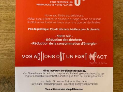 a flyer for a event with a red at Ibis Angoulême Nord in Champniers