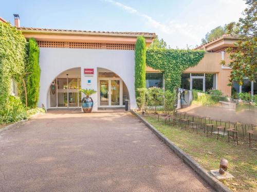 Zahrada ubytování Mercure Antibes Sophia Antipolis