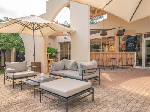 Patio nebo venkovní prostory v ubytování Mercure Antibes Sophia Antipolis