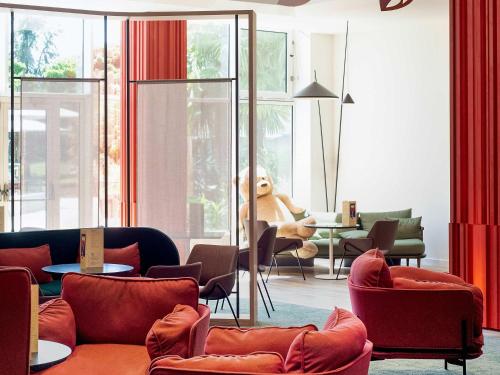 Posezení v ubytování Novotel Clermont-Ferrand