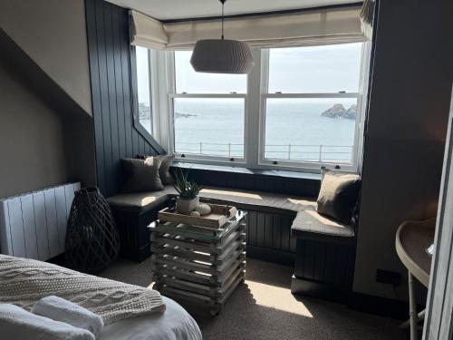 Ένα ή περισσότερα κρεβάτια σε δωμάτιο στο 3 Bed in Portpatrick 77308