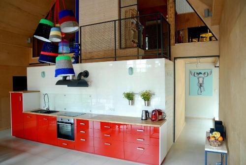 Dapur atau dapur kecil di Dom Pod Skałą