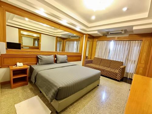 Katil atau katil-katil dalam bilik di New Siya Hotel
