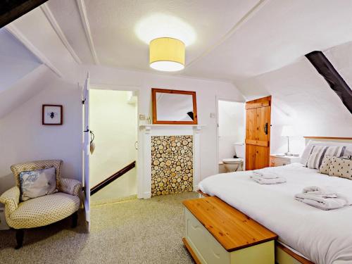 Katil atau katil-katil dalam bilik di 3 bed in Weybourne 90943