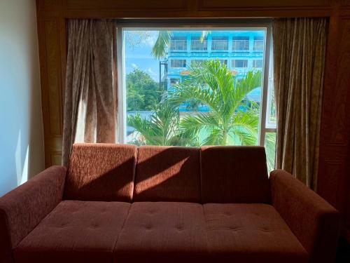 Ruang duduk di New Siya Hotel