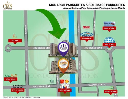 Certificat, récompense, panneau ou autre document affiché dans l'établissement Monarch Parksuites 2BR Deluxe 4 Family beds